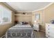 Charming bedroom with neutral decor and a comfortable bed at 16321 Parkside Dr, Parker, CO 80134