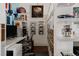 Well-organized home office with custom shelving, desk and decor at 2460 W 29Th Ave # 104, Denver, CO 80211