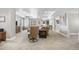 Finished basement featuring neutral decor, comfortable seating, and ample natural light at 2065 Sage Grouse Way, Castle Rock, CO 80109
