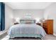 Cozy bedroom with a comfortable bed, side tables, and soft lighting at 2065 Sage Grouse Way, Castle Rock, CO 80109