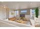 Inviting living room featuring a comfortable sofa, large windows, and plenty of natural light at 881 W 128Th Pl, Westminster, CO 80234