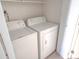 In-unit laundry with washer and dryer included at 15475 E Louisiana Ave, Aurora, CO 80017
