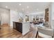 Modern kitchen with stainless steel appliances and an open-concept design at 17848 Gallup St, Broomfield, CO 80023