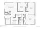 Layout of the basement featuring bedrooms, laundry room, bonus room, and bathroom at 3089 S Quintero Way, Aurora, CO 80013