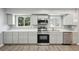 Well-lit kitchen with ample counter space and stainless steel appliances at 3089 S Quintero Way, Aurora, CO 80013