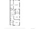 Layout of the home shows primary bath, primary bedroom, laundry, hallway, bedrooms, and bathrooms on floor 3 at 4557 Stuart St, Denver, CO 80212
