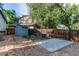 View of backyard with shed and fence at 11682 E Iowa Ave, Aurora, CO 80012