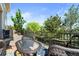 Outdoor deck with patio furniture provides ample space for relaxing or outdoor entertaining at 9290 Melborne Ct, Parker, CO 80134