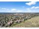 Expansive aerial view of the community showcasing the lush greenery and neighborhood layout at 13850 E Marina Dr # 304, Aurora, CO 80014