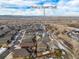 Property's proximity to Cherry Creek Trail. Aerial shot of neighborhood and local community at 6731 Pinery Villa Pl, Parker, CO 80134