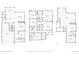 A collection of floor plans for the first floor, second floor, and basement at 6731 Pinery Villa Pl, Parker, CO 80134