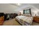 Comfortable bedroom features a window view, carpet, and ample clothing storage at 324 County Road 672, Breckenridge, CO 80424