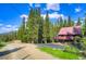 Exterior of a cozy cabin featuring beautiful surroundings at 324 County Road 672, Breckenridge, CO 80424