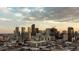 Aerial view of the Denver skyline, showcasing a vibrant urban landscape at 2345 Walnut St # 24, Denver, CO 80205