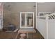 Back patio with sliding glass door and privacy fence, great for entertaining or relaxing at 15612 E 96Th Way # 9B, Commerce City, CO 80022