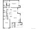 Detailed floor plan showcasing layout of the home with labeled rooms and dimensions for easy visualization at 4903 W 73Rd Ave, Westminster, CO 80030