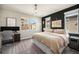 Spacious bedroom with large windows offering natural light, complemented by a cozy decor at 15274 W 64Th Ln # 206, Arvada, CO 80007