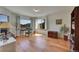 Inviting bedroom with large windows offering great natural light and mountain views at 22349 Natsihi Rd, Indian Hills, CO 80454