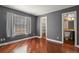 Bedroom with wooden floors, a window and closet space at 3283 W 102Nd Pl, Westminster, CO 80031