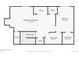 Detailed floor plan showcasing the layout of the home's basement floor, including bedrooms and bathroom dimensions at 944 E Lily Ct, Highlands Ranch, CO 80126