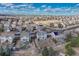 Overhead view of a residential neighborhood with well-maintained homes and green spaces in a suburban area at 18668 E Vassar Dr, Aurora, CO 80013
