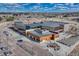 Aerial view of the Recreation Center offering exercise and leisure amenities, with ample parking space at 18668 E Vassar Dr, Aurora, CO 80013