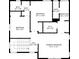 Detailed floorplan showcasing the layout, dimensions, and room names for the second floor at 12427 James Ct, Broomfield, CO 80020