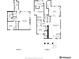 Detailed floor plan of the home, illustrating the layout of rooms and dimensions of each floor at 740 Carr St, Lakewood, CO 80214