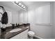 Modern bathroom with granite countertops and updated fixtures at 9505 Painted Canyon Cir, Highlands Ranch, CO 80129
