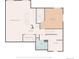 Basement floor plan featuring recreation room, wet bar, bedroom, and storage at 9505 Painted Canyon Cir, Highlands Ranch, CO 80129