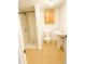 Bathroom featuring a toilet, sink and a standup shower at 20401 E Chenango Pl, Aurora, CO 80015