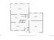 Main level floor plan including a living room, kitchen, bathroom, Gathering room, and garage at 9135 Bellaire St, Thornton, CO 80229