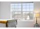 Bright bedroom window showing backyard view at 8251 W 54Th Ave # 4, Arvada, CO 80002