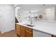Modern kitchen features bright countertops and stainless steel appliances at 8251 W 54Th Ave # 4, Arvada, CO 80002