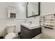 Bathroom with updated vanity and a modern feel at 2303 - 2305 W 32Nd Ave, Denver, CO 80211