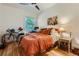 Bright bedroom with hardwood floors and window seat at 2303 - 2305 W 32Nd Ave, Denver, CO 80211