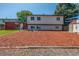 Spacious backyard featuring mulch, a wooden fence and a well-maintained lawn, perfect for outdoor enjoyment at 18083 E Atlantic Dr, Aurora, CO 80013