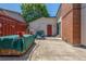Backyard patio featuring a covered hot tub adjacent to the house at 18083 E Atlantic Dr, Aurora, CO 80013