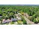 Aerial view showing the surrounding greenery and neighborhood at 6220 E 5Th Ave, Denver, CO 80220