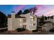 Charming condo complex showcasing its architectural style and serene surroundings at 3662 S Granby Way # J05, Aurora, CO 80014