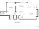 Main level floor plan featuring an eat-in kitchen, dining room, living room, wet bar, bath and hall at 6338 Spotted Fawn Run, Littleton, CO 80125