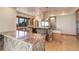 Well-appointed kitchen with granite countertops, stainless steel appliances, and a functional island at 180 Outpost Ln, Evergreen, CO 80439