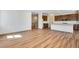 Spacious floor plan leading into a kitchen with an island at 24593 E 34Th Ave, Aurora, CO 80019