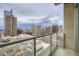 Enjoy unparalleled city views from this spacious private balcony at 891 14Th St # 2205, Denver, CO 80202