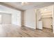 This open living room has hard surface floors and easy access to the in-unit laundry at 12143 Melody Dr # 104, Denver, CO 80234