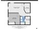 A floorplan showcasing a recreation room, a bedroom, a bathroom, and a storage/electrical room at 6368 S Harlan Way, Littleton, CO 80123