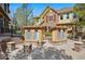 Attractive community mailboxes with brick accents, offering convenient and secure mail services for residents at 10103 Bluffmont Ln, Lone Tree, CO 80124