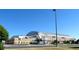 Wide exterior shot of Wings Over the Rockies Air and Space Museum with a B-52 Stratofortress at 888 S Valentia St # 104, Denver, CO 80247