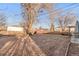 Large backyard with a storage shed, perfect for outdoor entertaining and relaxing at 6167 Newland St, Arvada, CO 80003