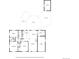 Detailed floor plan showcasing the layout of the home, including the bedrooms, kitchen, living room, and utility at 981 Ursula St, Aurora, CO 80011